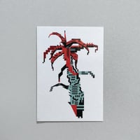 ヘルミッペ ／  Root rot aloe tattoo sticker タトゥーシール 根腐れアロエ