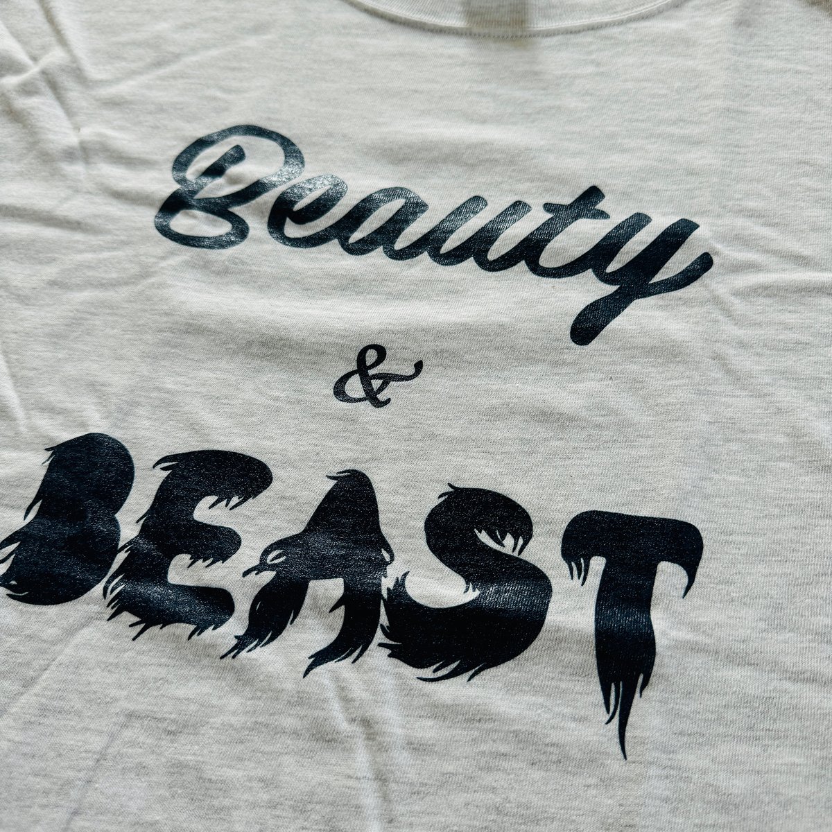 83 original ／ Beauty and the Beast TEE ｜アッシュグレー