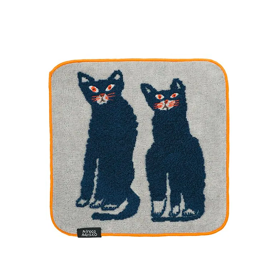 ミロコマチコ ／ ハンドタオル ネコ | はちみせ （83）