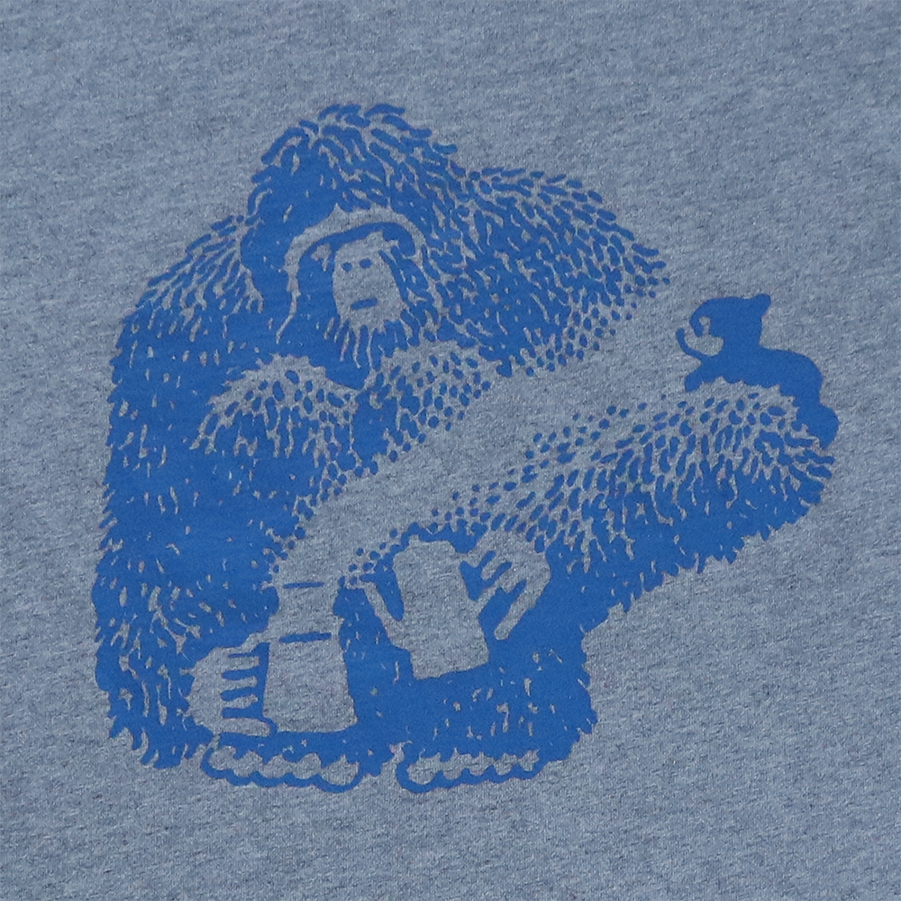 西村ツチカ ／ Sasquatch T ビッグシルエット：グレー | はちみせ （83）