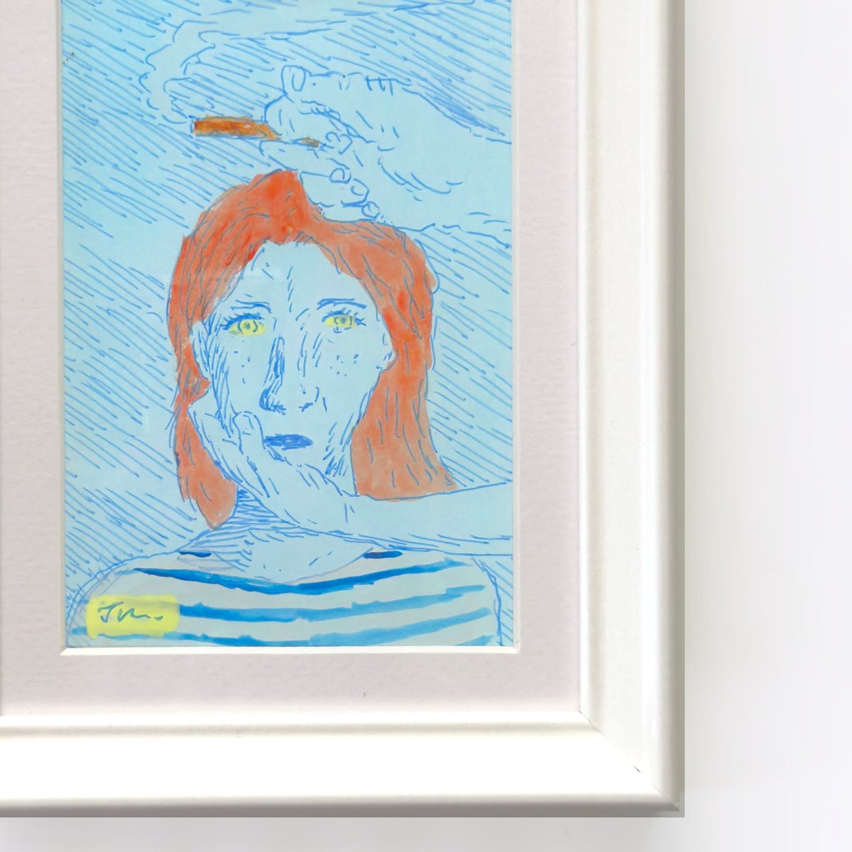 絵（原画） 斎藤潤一郎 ／ 原画 まだ光が見る No.5 | はちみせ （83）