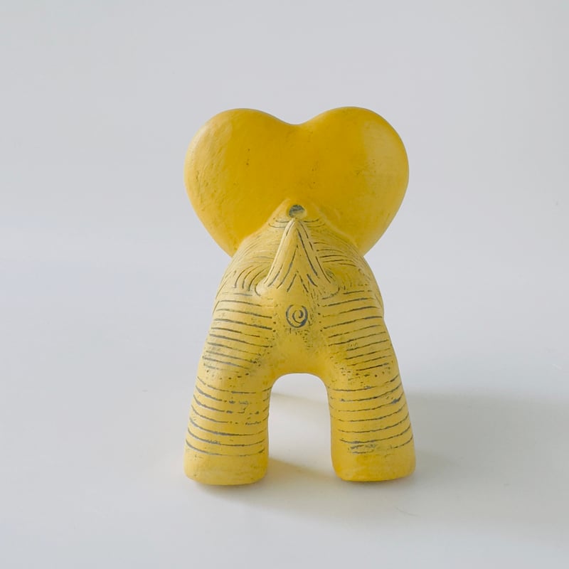 乙幡啓子 ／ 遮光器 土偶犬「ドッグゥ」｜ハート型：06 | はち