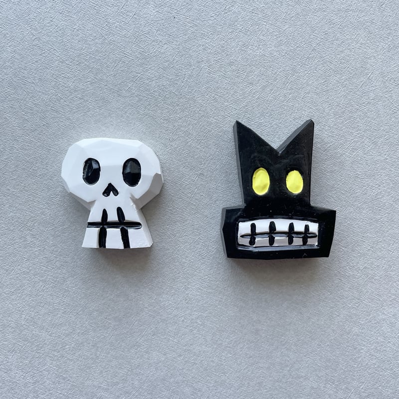 morrison ／ 木彫りマグネット｜夜行性 | はちみせ （83）