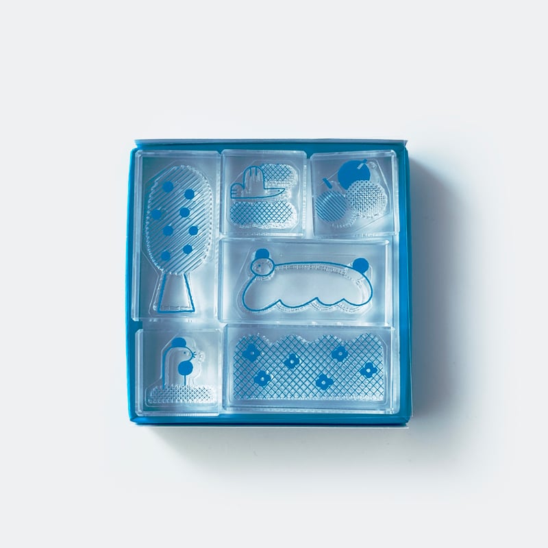 透明スタンプ「氷印」モリセット ／ しまむら ひかり | はちみせ （83）