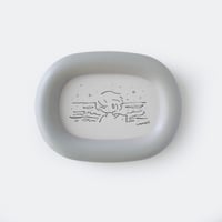 つばさ ／ FRAMEs  real wood まる 塗装  グレー