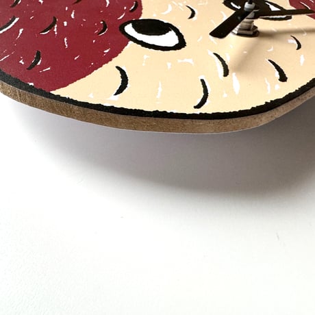 山鳩舎 ／ Diecut clock CAT mochi
