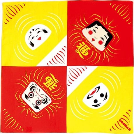 COCHAE ／ 福コチャエ風呂敷　だるま