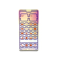 よシまるシン ／ スマホあみだステッカー