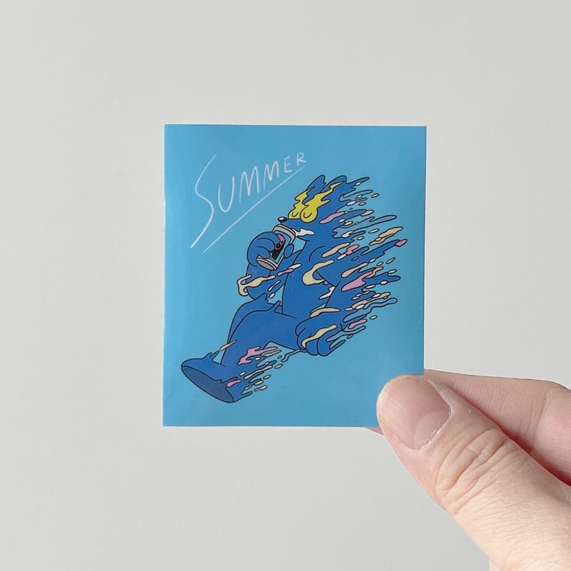 前田 麦 ／EYE OF FIRE STICKER 