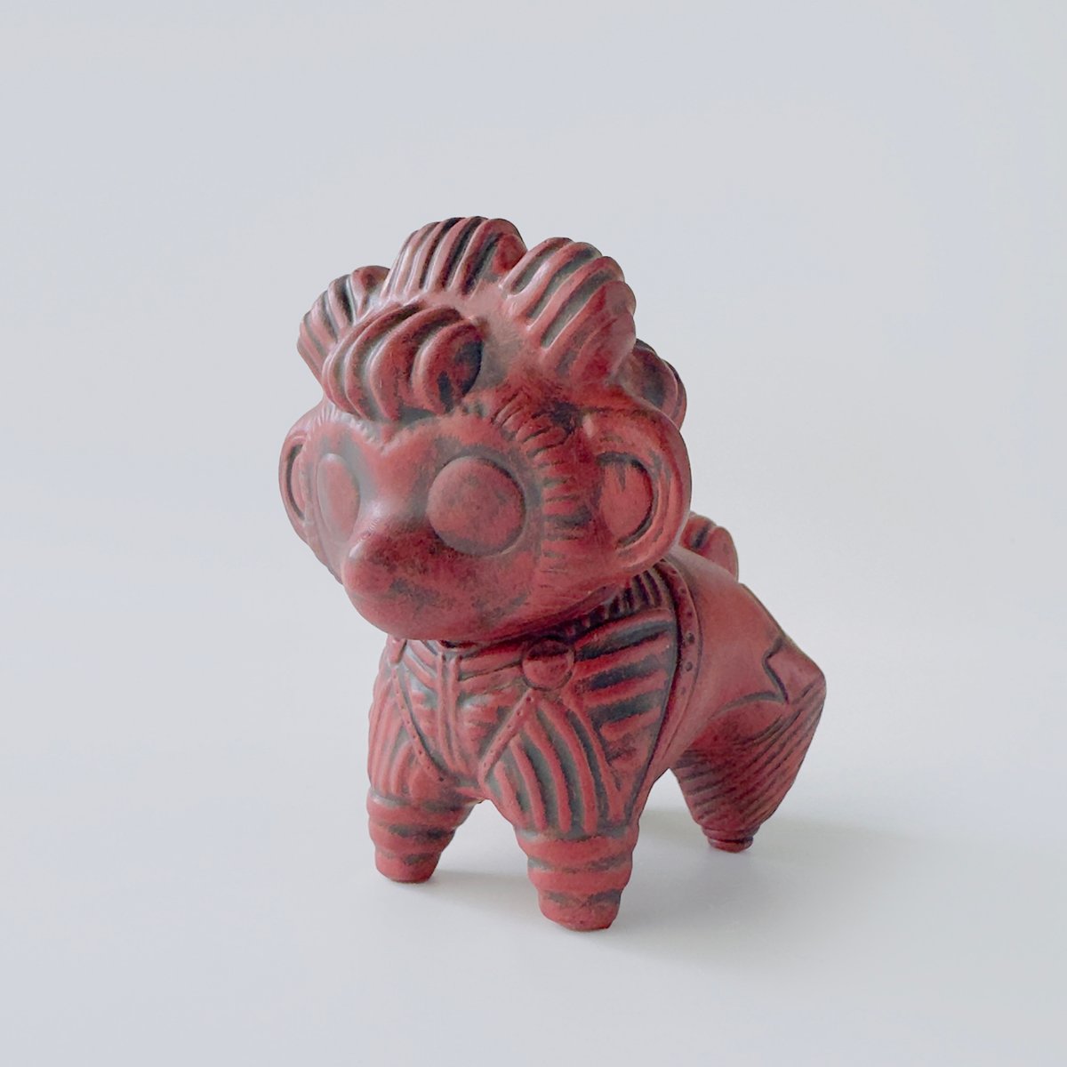 みみさま専用 乙幡啓子 ／ 遮光器 土偶犬「ドッグゥ」｜みみずく土偶：07