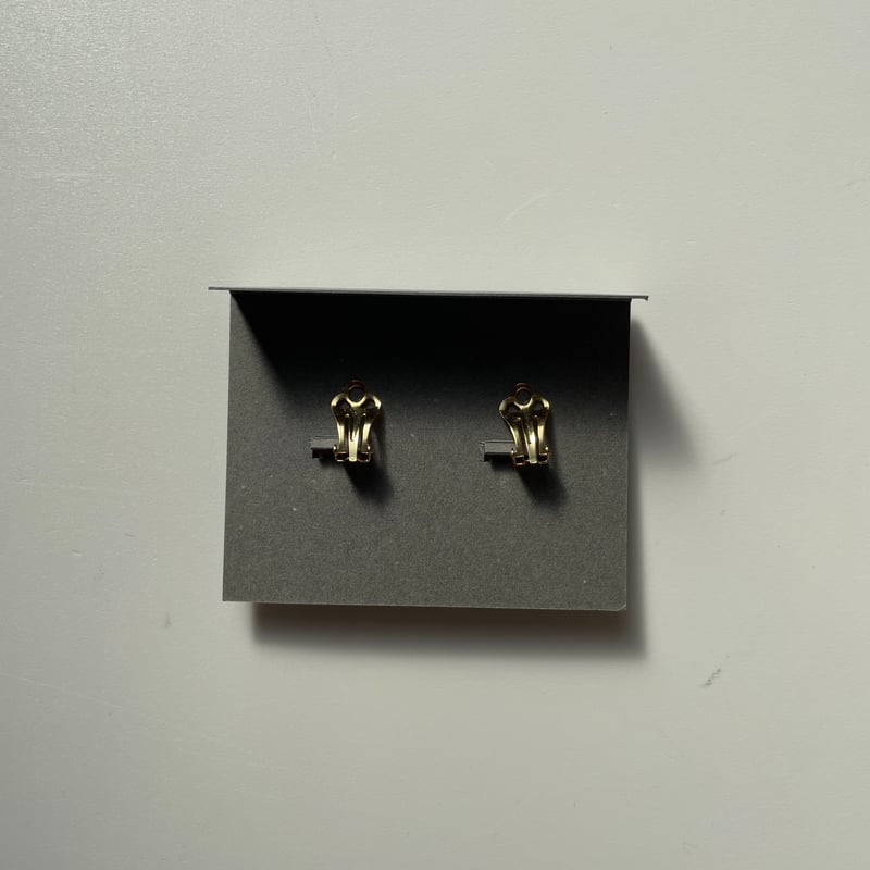 松本康孝 ／ Wear PAPER イヤーアクセサリー｜五角形イエロー | はち