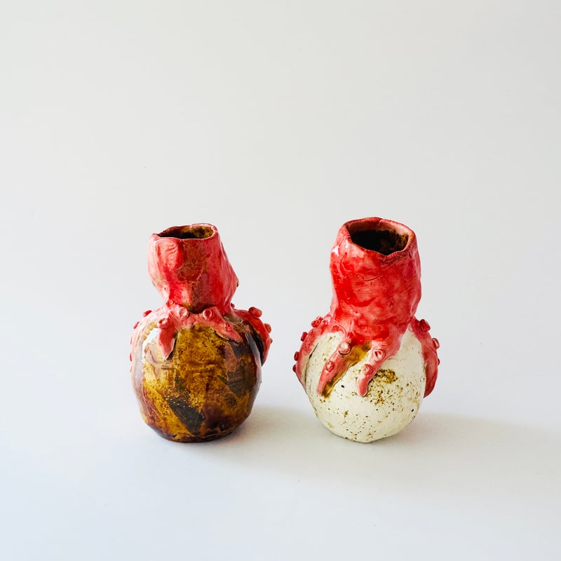 アンティーク蛸壺　陶器 Yahoo!オークション -「蛸壺」(日本の陶磁) (陶芸)の落札相場・落札価格