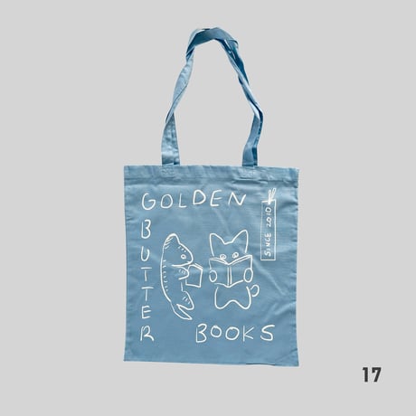 多田玲子 ／ GOLDEN BUTTER BOOKS トートバッグ 18-Color