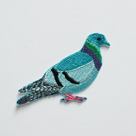 刺繍ワッペン｜公園とかの鳥