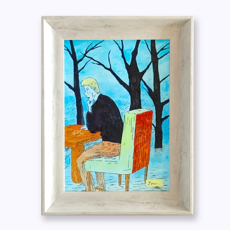 斎藤潤一郎 ／ 原画 彼方へ行かぬ時（とき）A