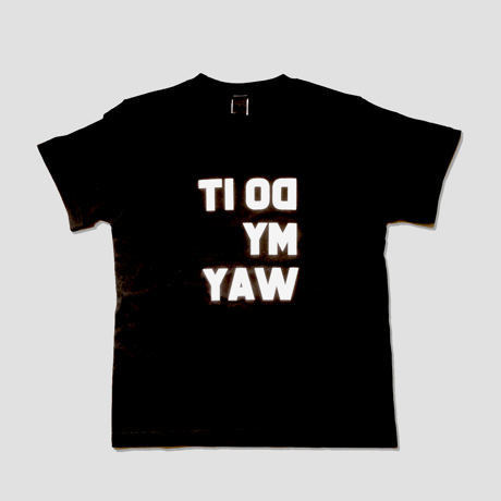 83 original ／Do It My Way 鏡文字TEE