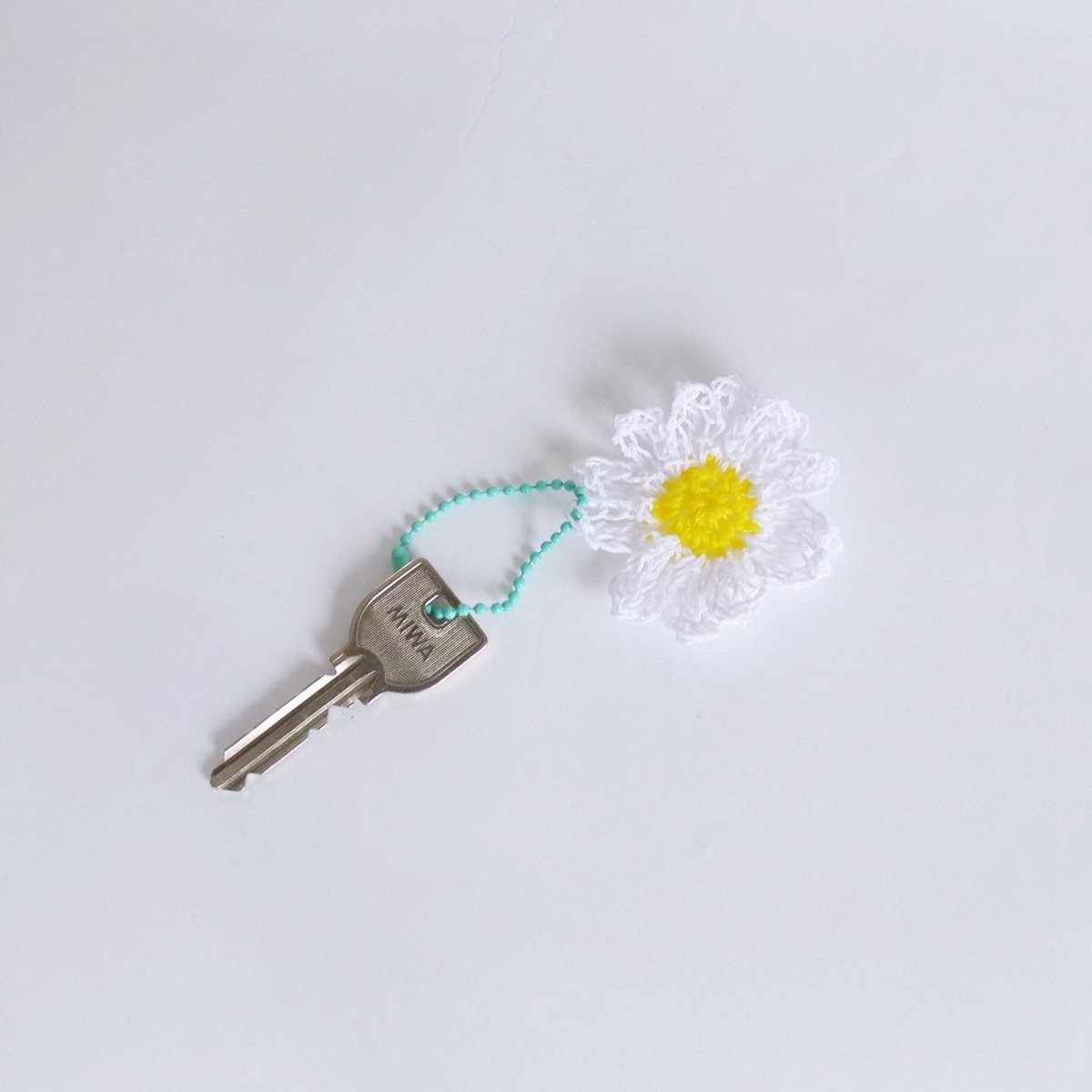 蜜柑　お花キーホルダー umaretekitanoyo ／ お花のモチーフ キーホルダー | はちみせ （83）