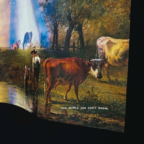 83 original ／ LOOK BEHIND! Tシャツ ｜ブラック