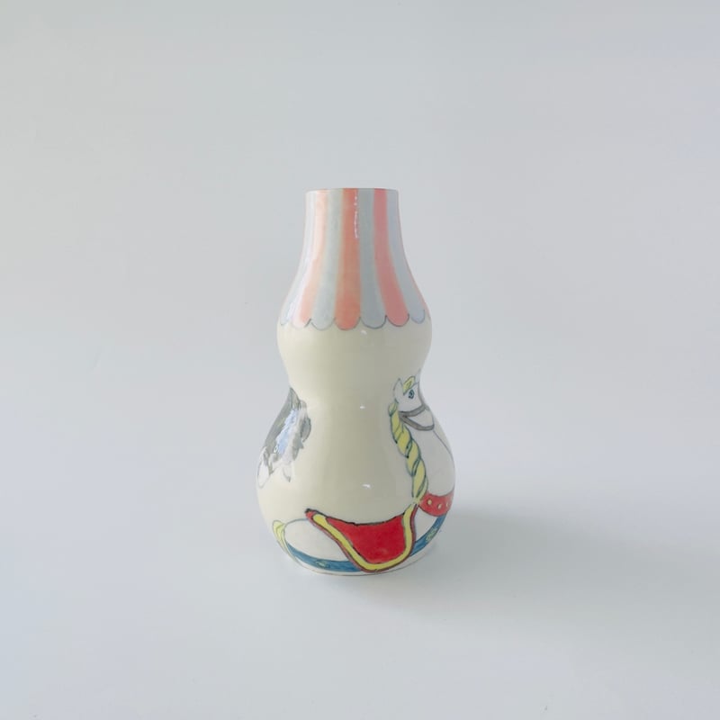 esou ceramics ／ 瓢箪型回転木馬徳利・ぐい呑：69 | はちみせ