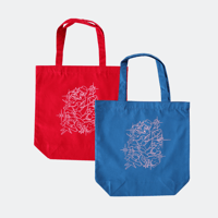 millitsuka × fumika hasegawa ／ シルクスクリーントートバッグ