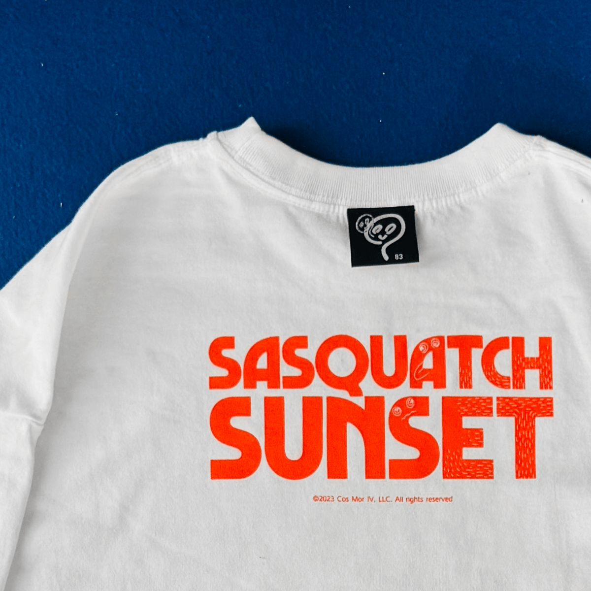 西村ツチカ ／ Sasquatch ロンT ビッグシルエット：ホワイト | はち