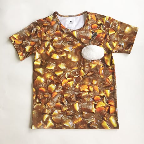 TANUKI ／ サイキック・カレー Tシャツ Psychic Curry T-shirt