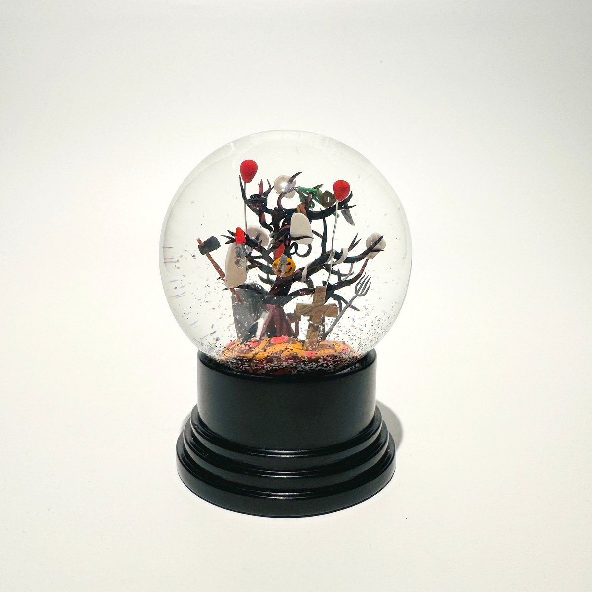 no.0494   treeと豆ガラス no.0494 Snow treeと豆ガラス