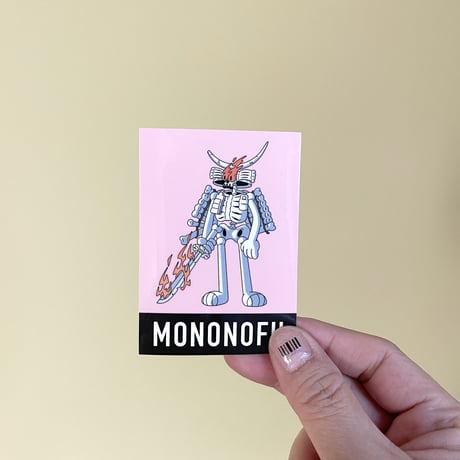 前田 麦 ／EOF Sticker  "MONONOFU"