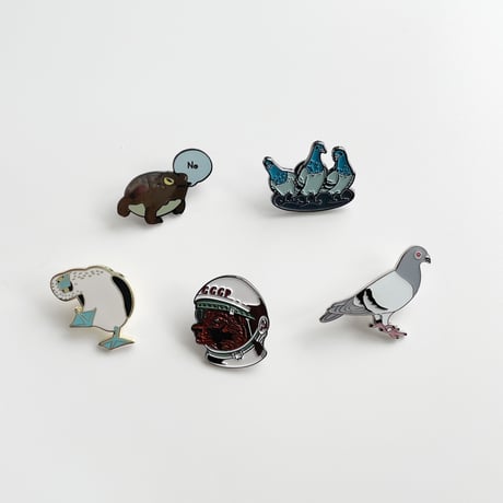 PINS  LOVE Animals ピンバッジ