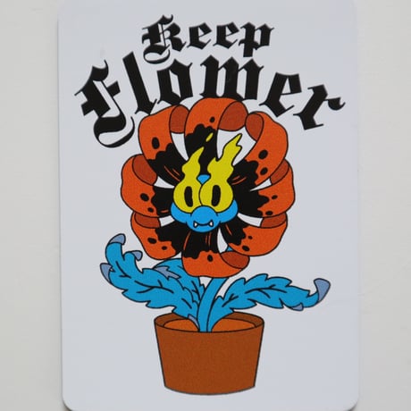 前田 麦 ／ MAGNET KEEP FLOWER