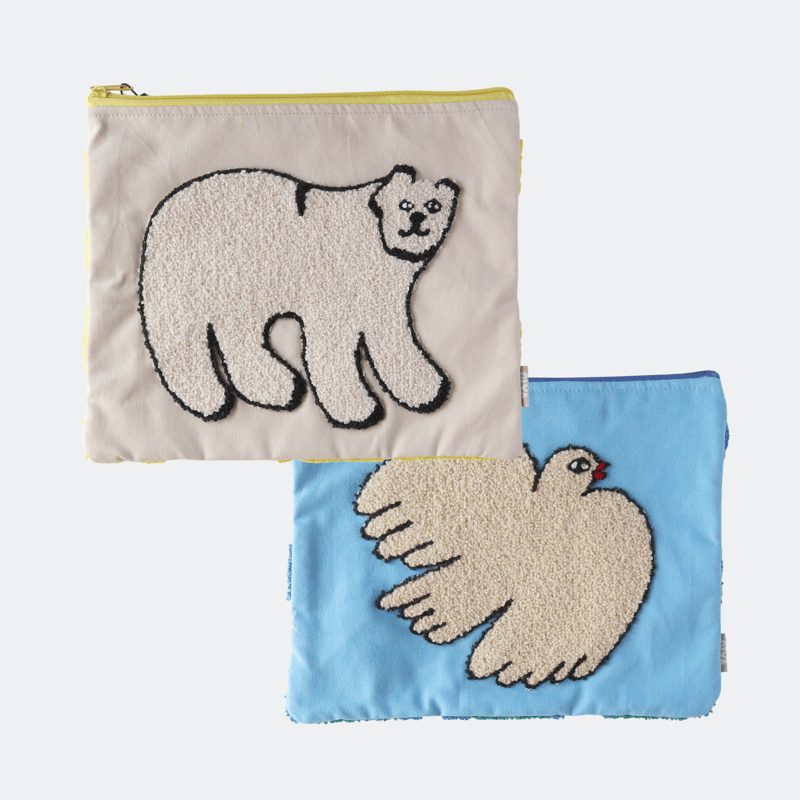 Olya ／ Fluffy Flat Pouch | はちみせ （83）