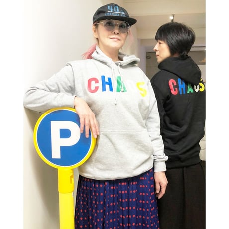83 original ／ CHAOS フーディー Front Print