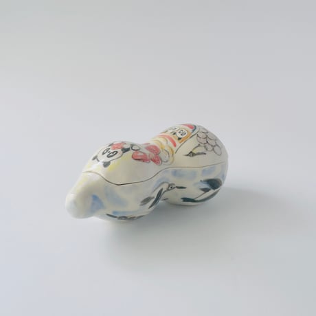 チャンキー松本 × esou ceramics ／ 蓋物 ひえひえ