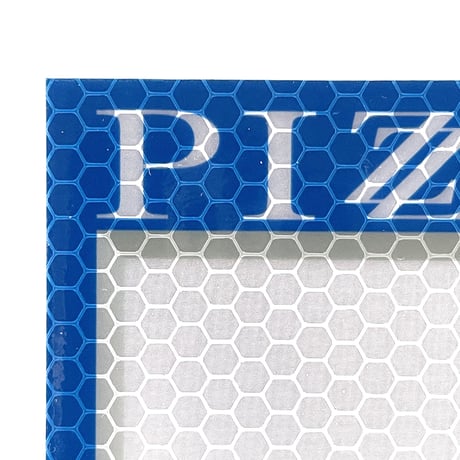 前田 麦 ／ PIZZA ｜高輝度反射ステッカー