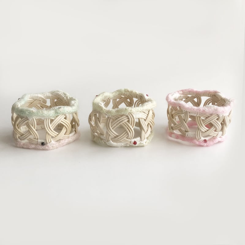 YOSHIKO / Rattan ニット Bangle ビーズカラー | はちみせ (83) YOSHIKO / Rattan ニット Bangle ビーズカラー | はちみせ (83)