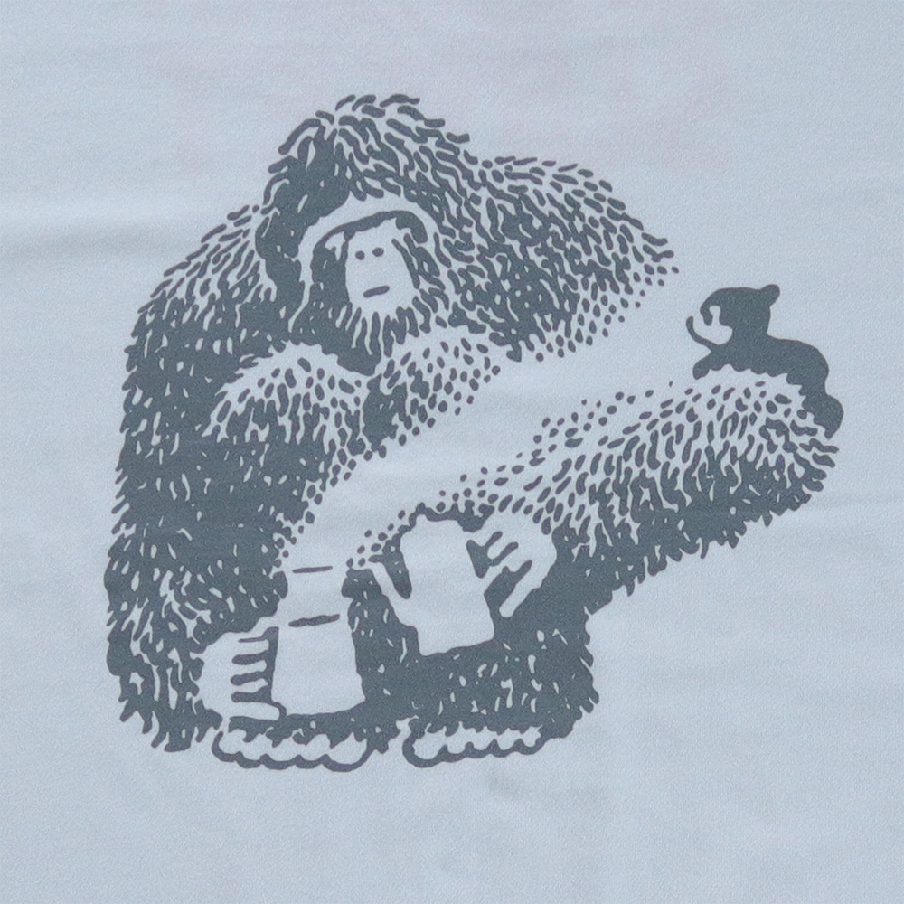 西村ツチカ ／ Sasquatch T ビッグシルエット：ホワイト | はちみせ （83）