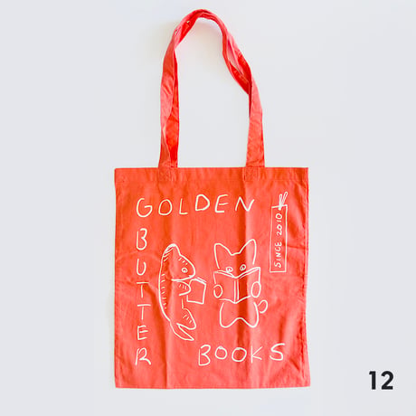 多田玲子 ／ GOLDEN BUTTER BOOKS トートバッグ 18-Color