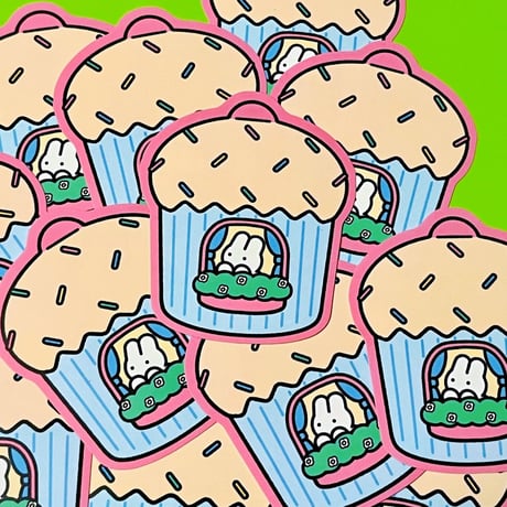 nsn ／ muffin house ステッカー