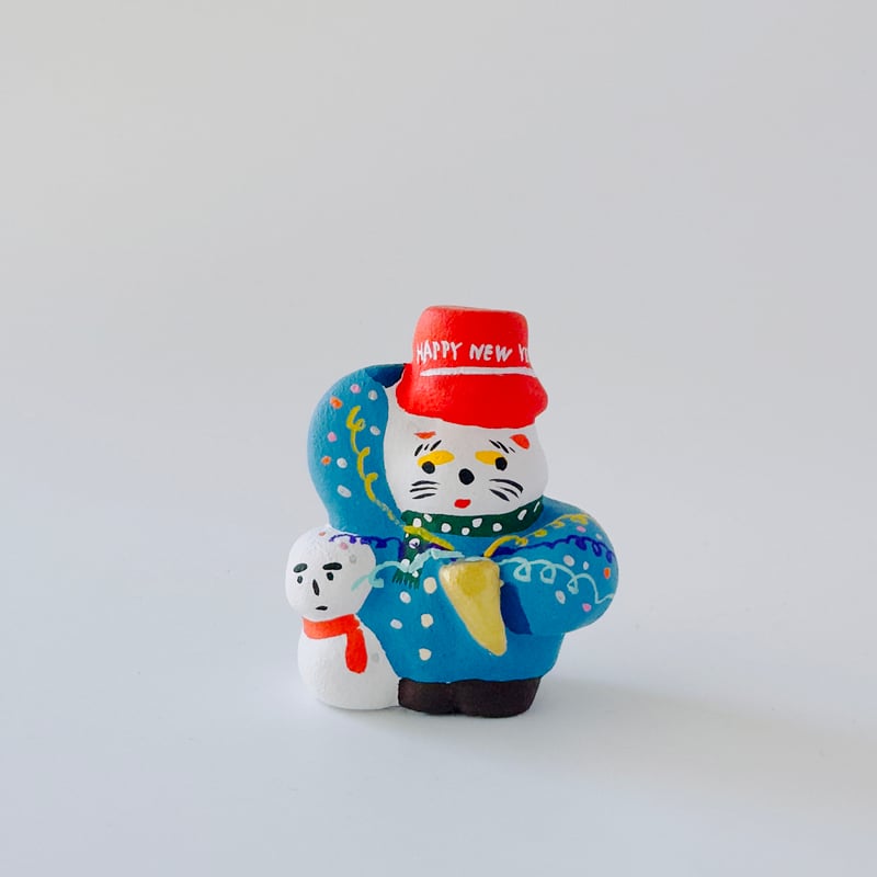 habotan ／ 土人形 ｜年越し（大) | はちみせ （83）