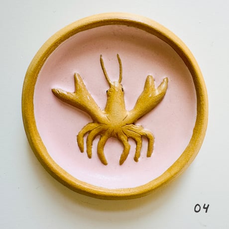 esou ceramics ／ 威嚇動物ヨーチ 豆皿