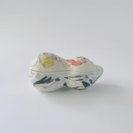 チャンキー松本 × esou ceramics ／ 蓋物 ひえひえ