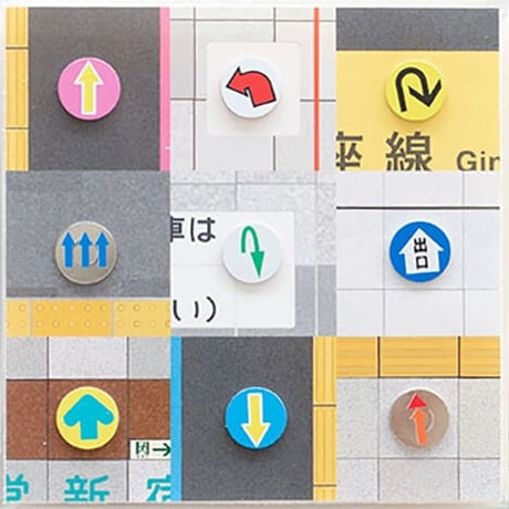 haco ／ Arrow/station Pushpin｜9-Set