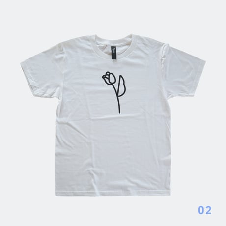 fumika hasegawa ／ シルクスクリーンTシャツ