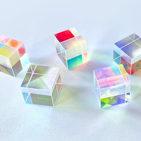 Prism Glass Cube プリズム 3-Set