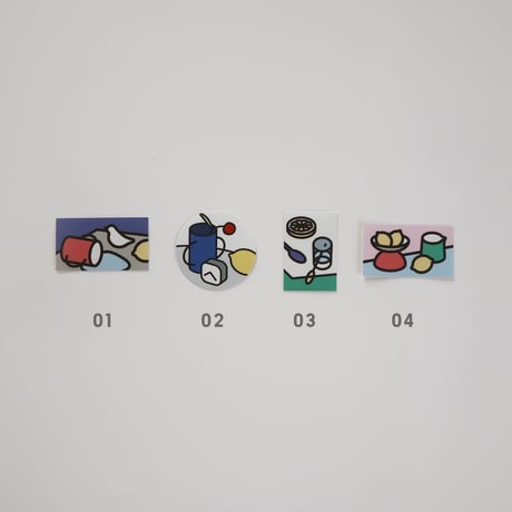 fumika hasegawa ／ ステッカー