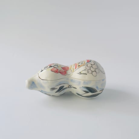 チャンキー松本 × esou ceramics ／ 蓋物 ひえひえ