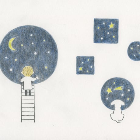 夏雲 原画「Imagination」