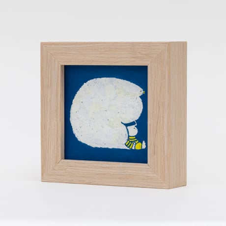 華 ミニ原画「とりとひと」No.2
