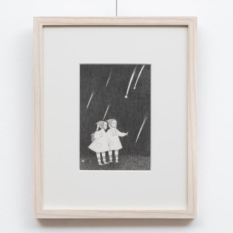 Satomi 原画「星屑集めシリーズ　ひそひそ 」