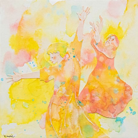 とmoえ 原画「光をまとう」